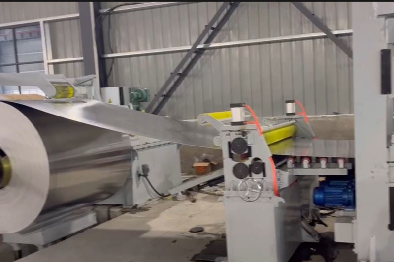 Aluminum Plate Kaiping Line Customer Use Site